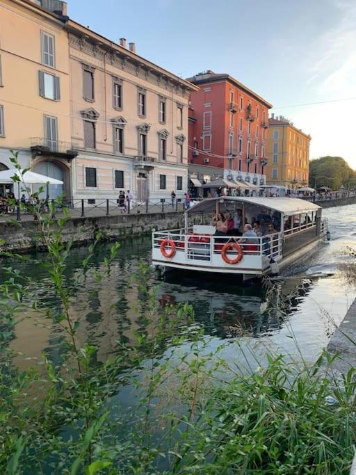 شقة Navigli, 90 Square Meters, Free Parking Ripa Ticinese ميلان المظهر الخارجي الصورة